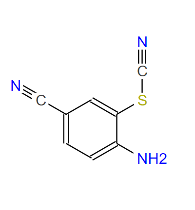 4-氨基-3-硫代氰酰基苯甲腈