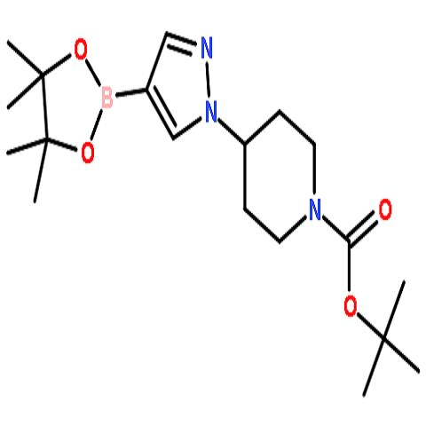 1-(1-叔丁氧羰基哌啶-4-基)吡唑-4-硼酸频那醇酯