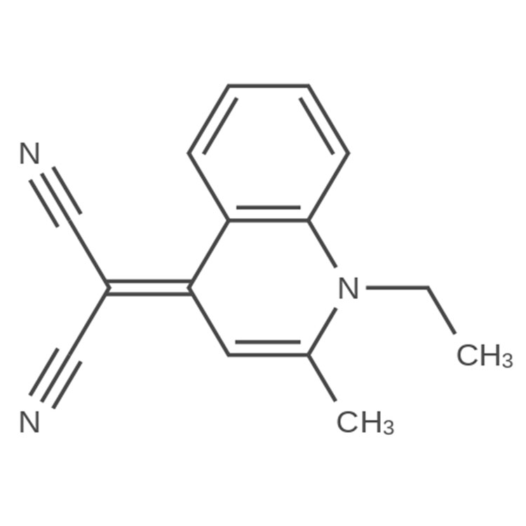 2-(1-乙基-2-甲基喹啉-4(1H)-亚基)丙二腈