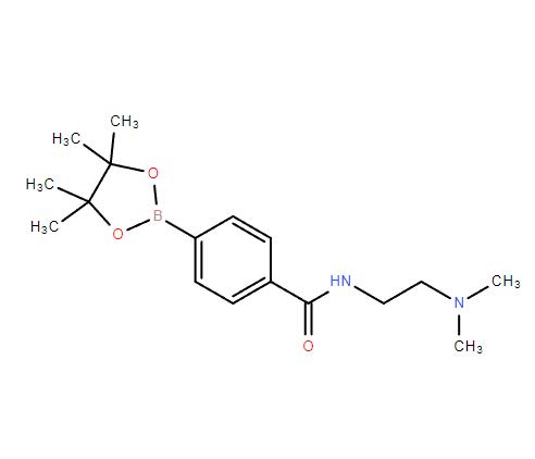 4-(N-[2-(二甲基氨)乙基]氨基甲酰)苯硼酸频哪酯