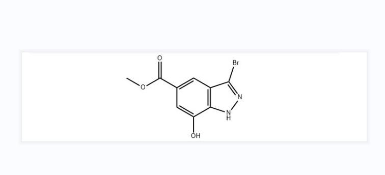 3-溴-7-羟基-1H-吲唑-4-甲酸甲酯