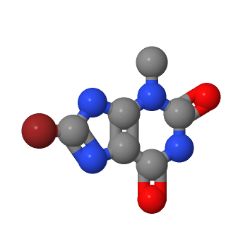 93703-24-3；8-溴-3-甲基-3,7-二氢-嘌呤-2,6-二酮