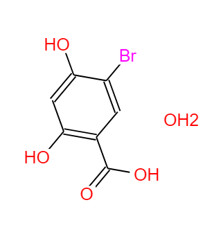 一水5-溴-2,4-二羟基苯甲酸