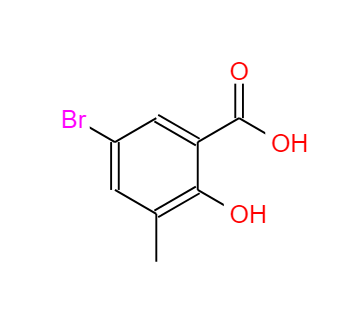 5-溴-2-羟基-3-甲基苯甲酸