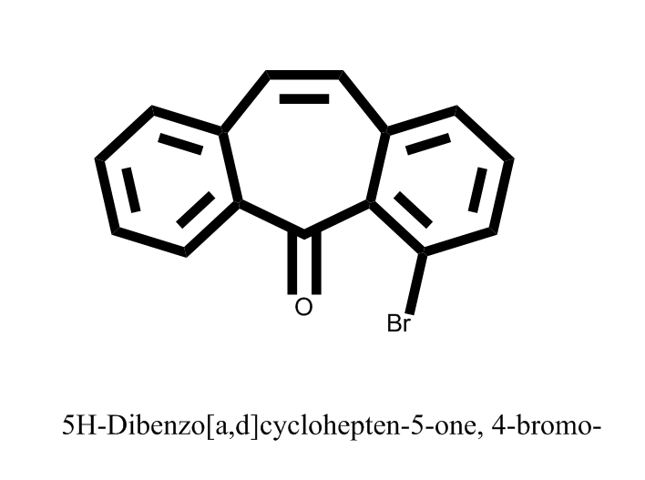 5H-Dibenzo[a,d]cyclohepten-5-one, 4-bromo-