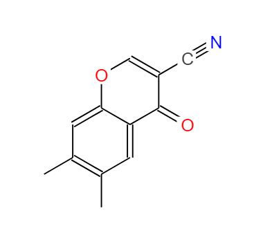 3-氰基-6,7-二甲基色酮