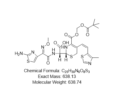 头孢妥仑匹酯开环杂质