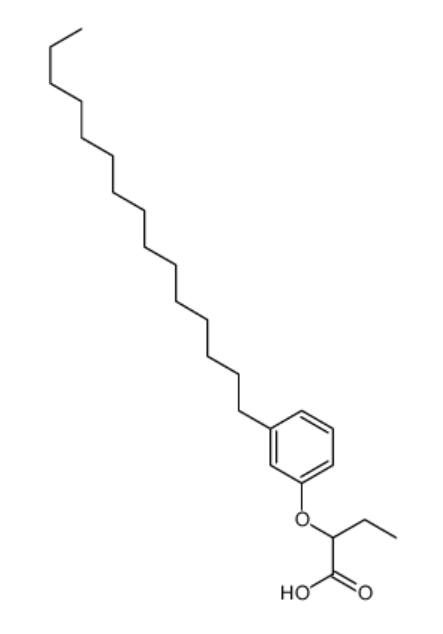 2-(3-pentadecylphenoxy)butanoic acid