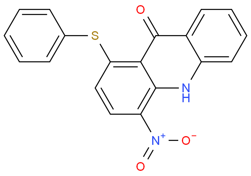 4-nitro-1-(phenylthio)acridin-9(10H)-one