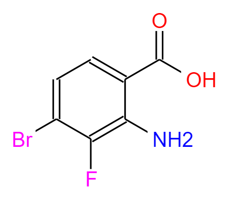 2-氨基-4-溴-3-氟苯甲酸