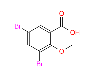 2-甲氧基-3,5-二溴苯甲酸