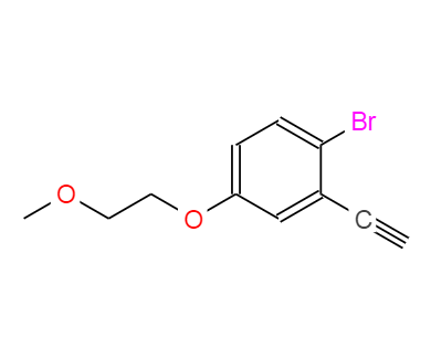 Benzene, 1-bromo-2-ethynyl-4-(2-methoxyethoxy)-