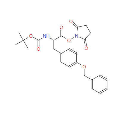 N-[叔丁氧羰基]-O-(苄基)-L-酪氨酸琥珀酰亚胺基酯