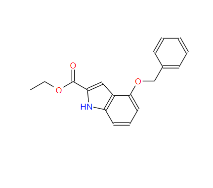 2-乙酸基-4-苄氧基吲哚