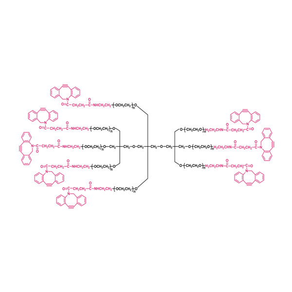 八臂聚乙二醇二苯并环辛炔（酰胺键）