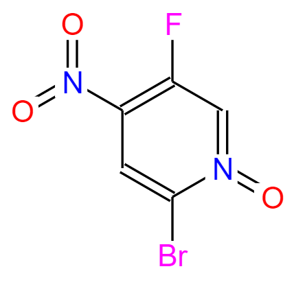 2-溴-5-氟-4-硝基吡啶 N-氧化物