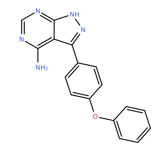 3-(4-苯氧基苯基)-1H-吡唑并[3,4-d]嘧啶-4-胺 