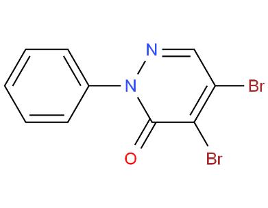 1-苯基-4.5-二溴-6-哒嗪酮