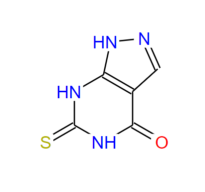4-羟基-6-巯基吡唑(3,4-d)嘧啶