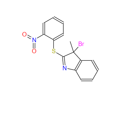 3-溴-3-甲基-2-(2-硝苯巯基)-3H-吲哚