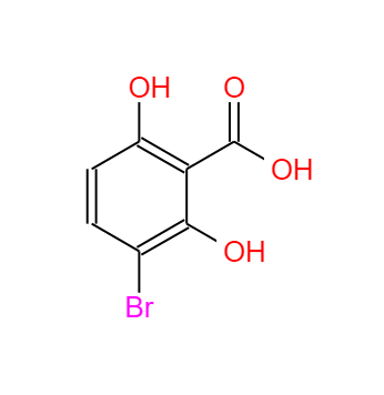 3-溴-2,6-二羟基苯甲酸