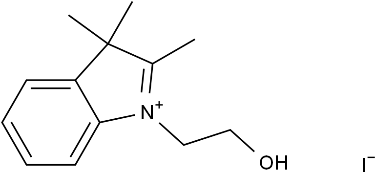 1-(2-羟基乙基)-2,3,3-三甲基-3H-吲哚碘化物