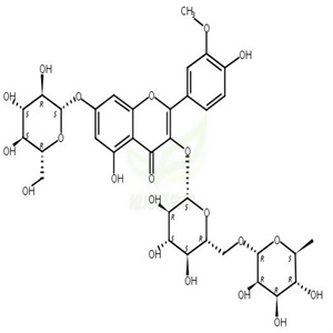 异鼠李素-3-O-芸香苷-7-O-葡萄糖苷