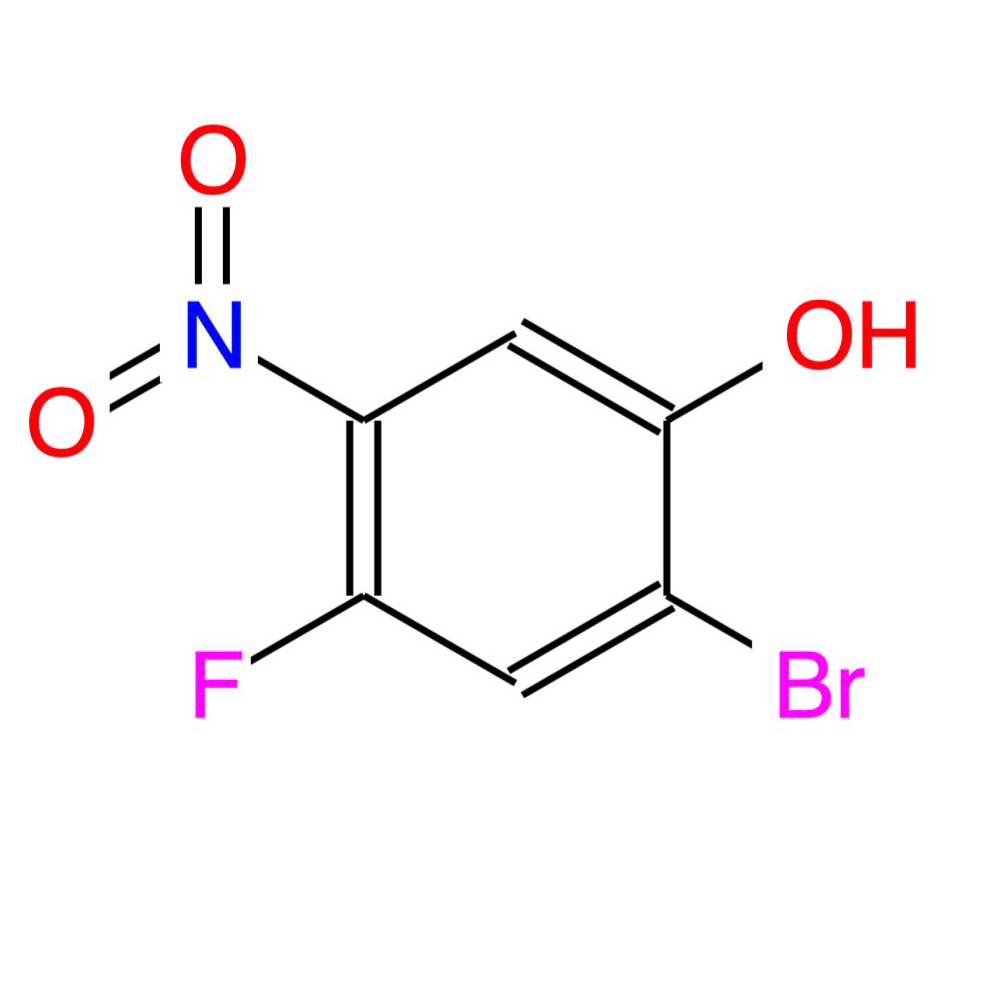 2-溴-4-氟-5-硝基苯酚