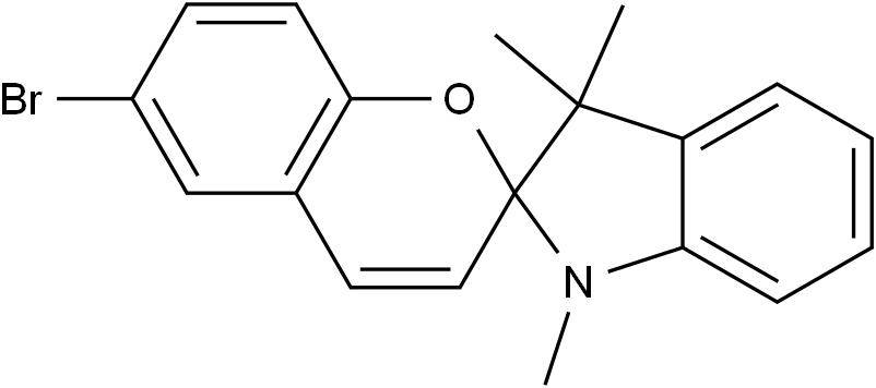 螺[1,3,3-三甲基吲哚-(6'-溴苯并二氢吡喃)]