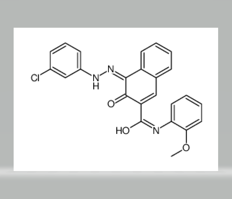 4-[(3-chlorophenyl)azo]-3-hydroxy-N-