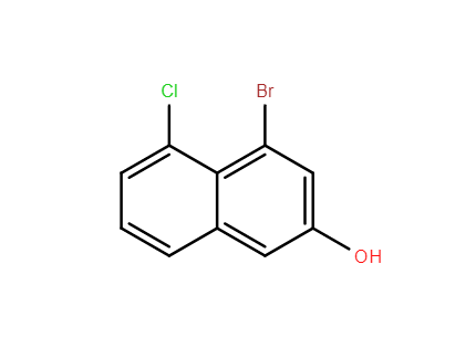 4-溴-5-氯-2-萘酚