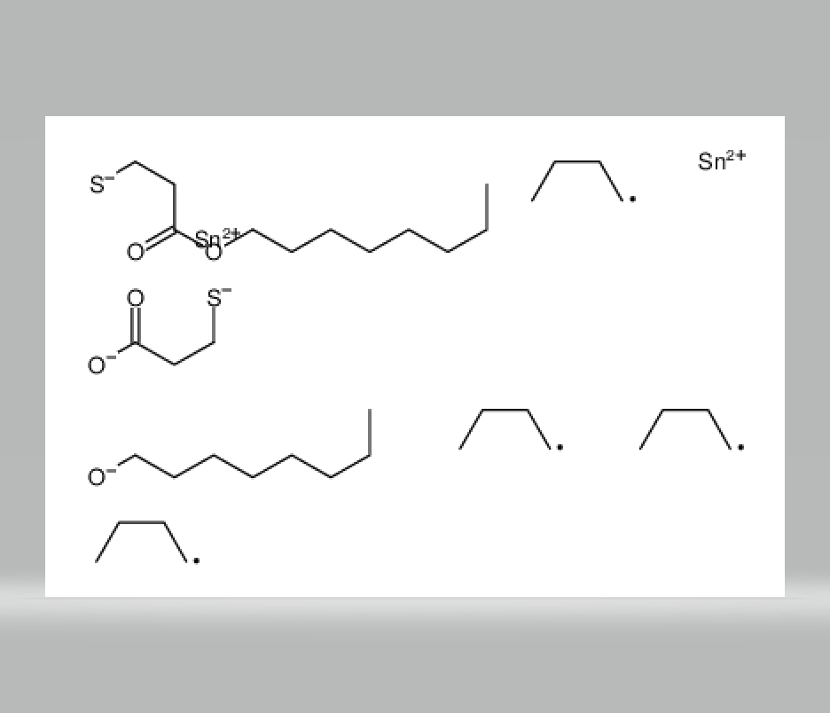 二丁基[[3-[[二丁基[(2-羧乙基)硫代]甲锡烷基]硫代]丙酰]氧基](辛氧基)锡烷辛酯