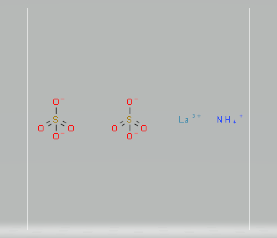 ammonium lanthanum(3+) disulphate