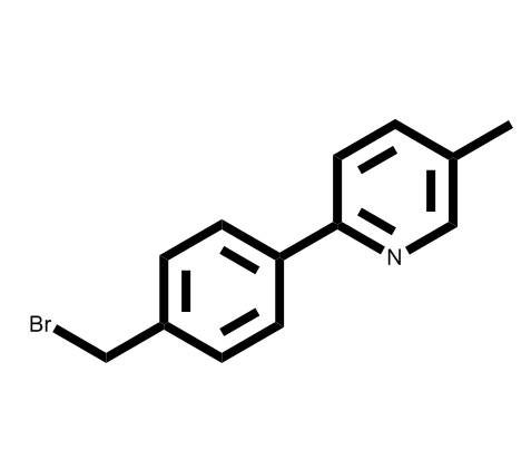 2-(4-(溴甲基)苯基)-5-甲基吡啶