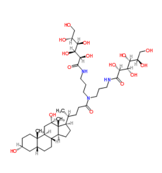 (3A,5B,12A)-N,N-双[3-(D-葡萄糖酰氨基)丙基]-3,12-二羟基胆甾烷-24-胺