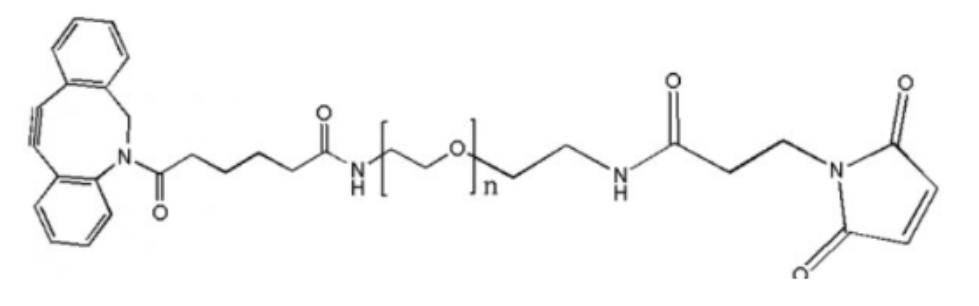 二苯并环辛炔-聚乙二醇-马来酰亚胺