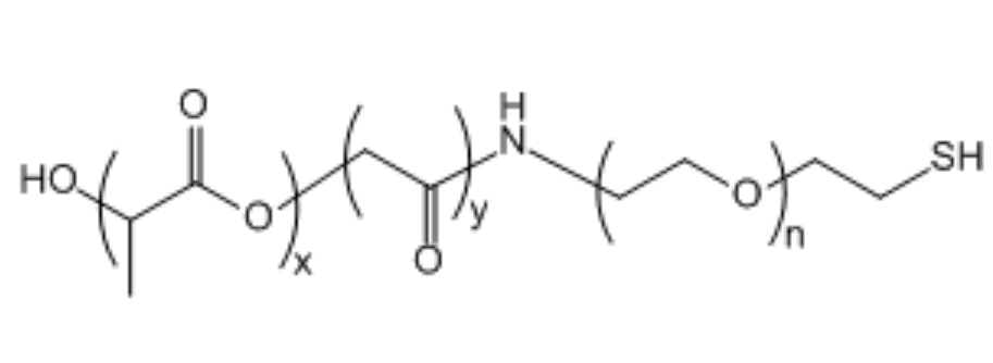 聚(乳酸-共-乙醇酸)(10K)-聚乙二醇-巯基