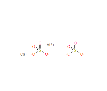 aluminium caesium bis(sulphate)