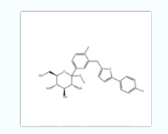 甲基 1-C-[3-[[5-(4-氟苯基)-2-噻吩基]甲基]-4-甲基苯基]-D-吡喃葡萄糖苷