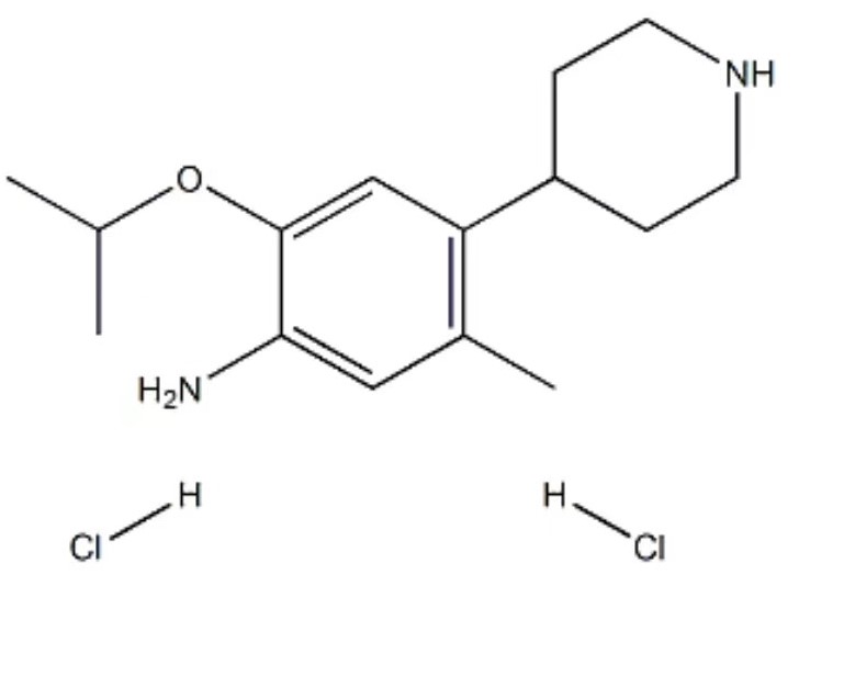 5-甲基-2-(1-甲基乙氧基)-4-(4-哌啶)-苯胺二盐酸盐