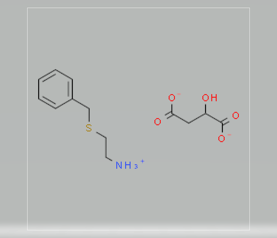 [2-(benzylthio)ethyl]ammonium hydrogen malate