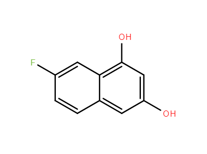 7-氟-1,3-萘二醇