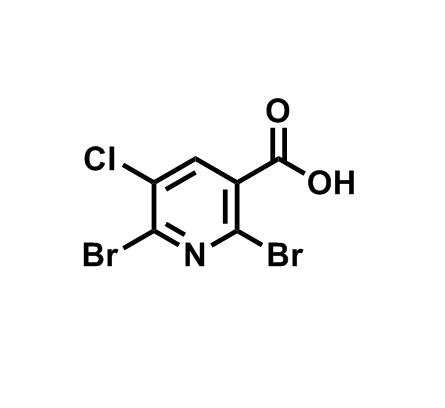 2,6-二溴-5-氯烟酸