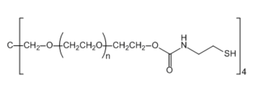四臂聚乙二醇酰胺基乙基硫醇