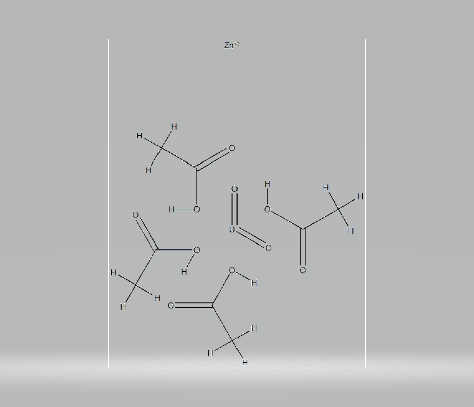 zinc tetrakis(acetato-O)dioxouranate