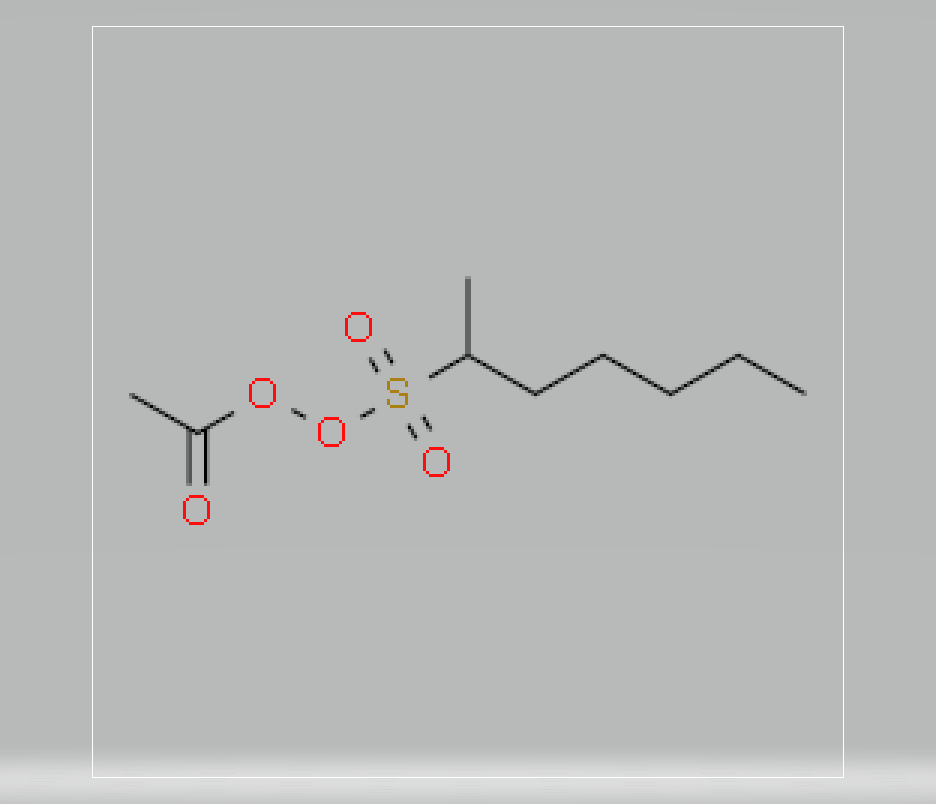 acetyl-sec-heptylsulphonyl peroxide