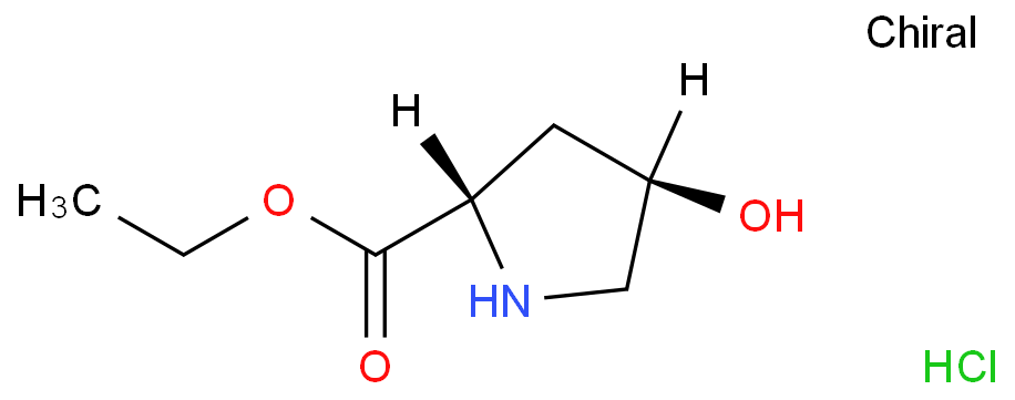 (2S,4R)-4-羟基吡咯烷-2-甲酸乙酯盐酸盐