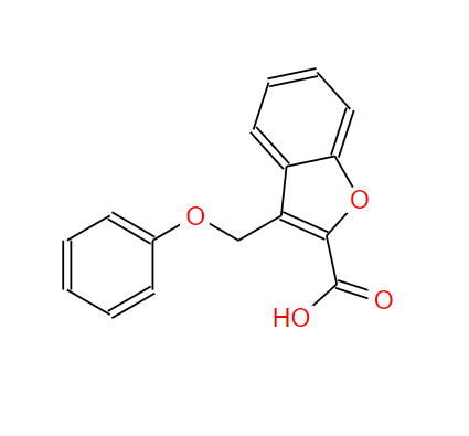 3-(phenoxymethyl)-2-benzofurancarboxylic acid