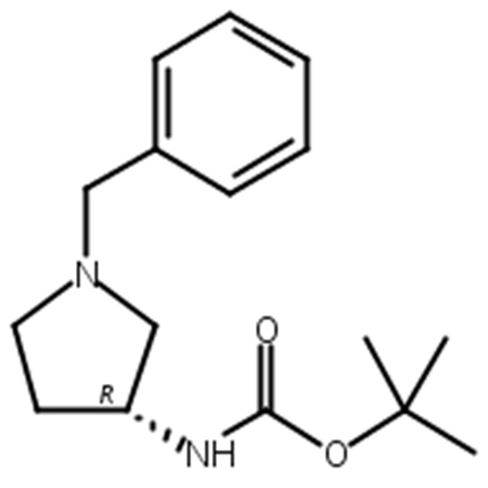 (3R)-(+)-1-苄基-3-(叔丁氧羰基氨基)吡咯烷