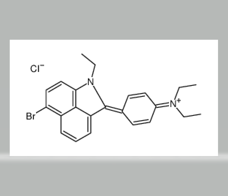 6-溴-2-[4-(二乙氨基)苯基]-1-乙基苯并[C,D]氯化吲哚翁盐